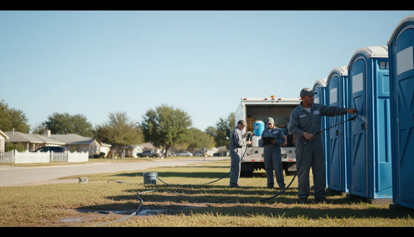 Long-Term Portable Toilet Rental in Fruitdale, AL near me